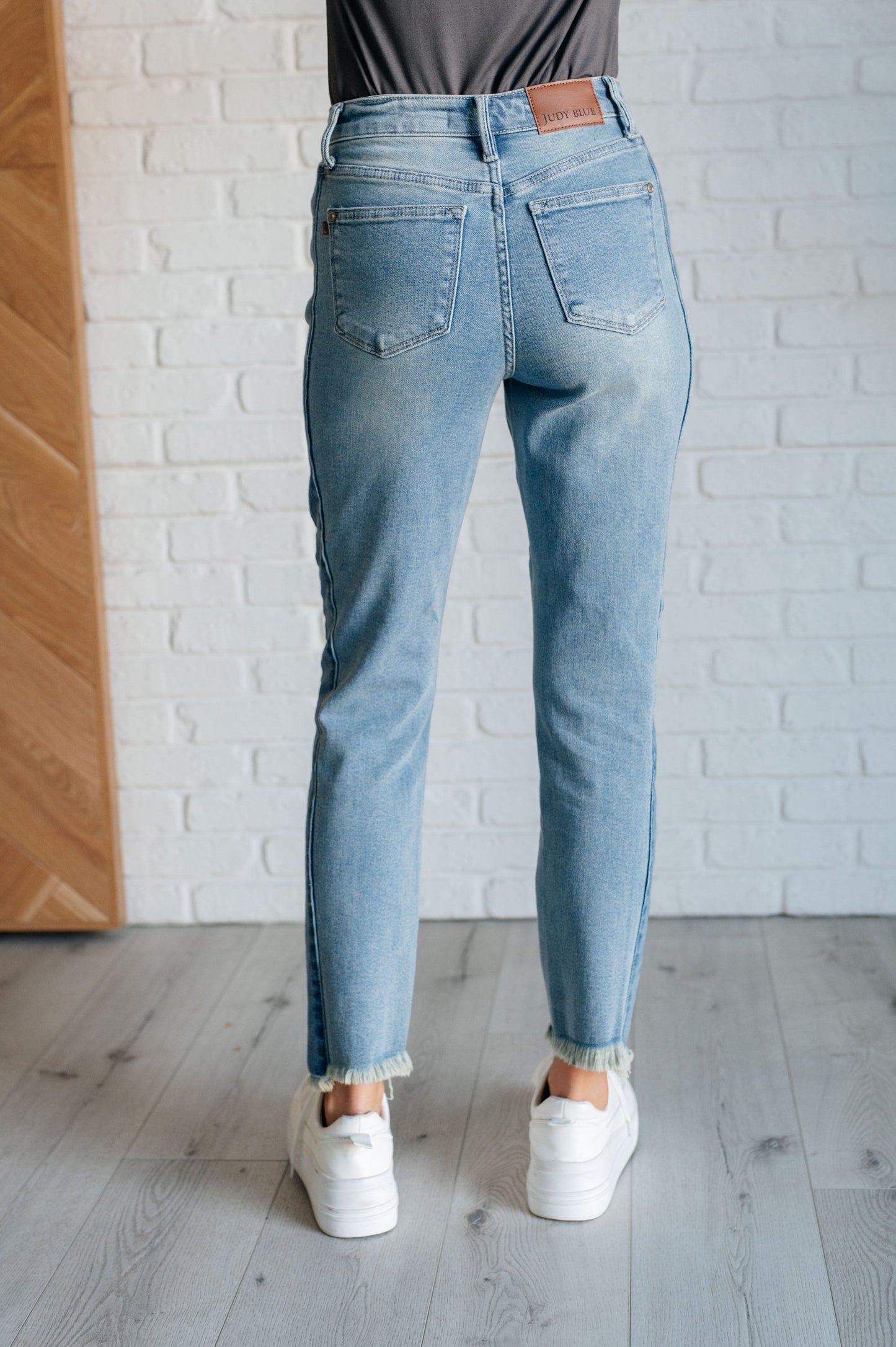 Susan High Rise Side Panel Detail Slim Jeans - Judy Blue