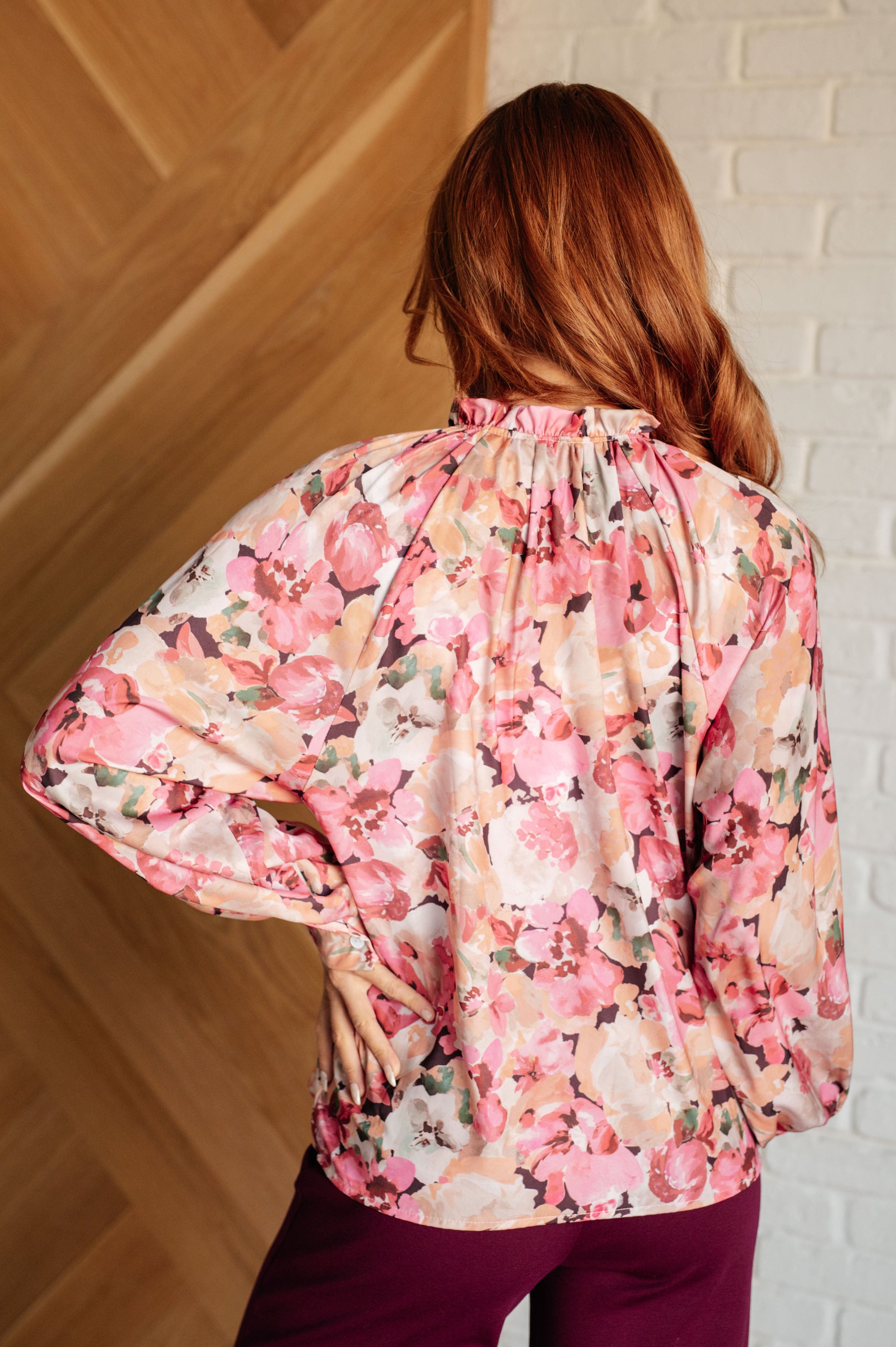 Understandably So Floral Blouse - One Eleven North