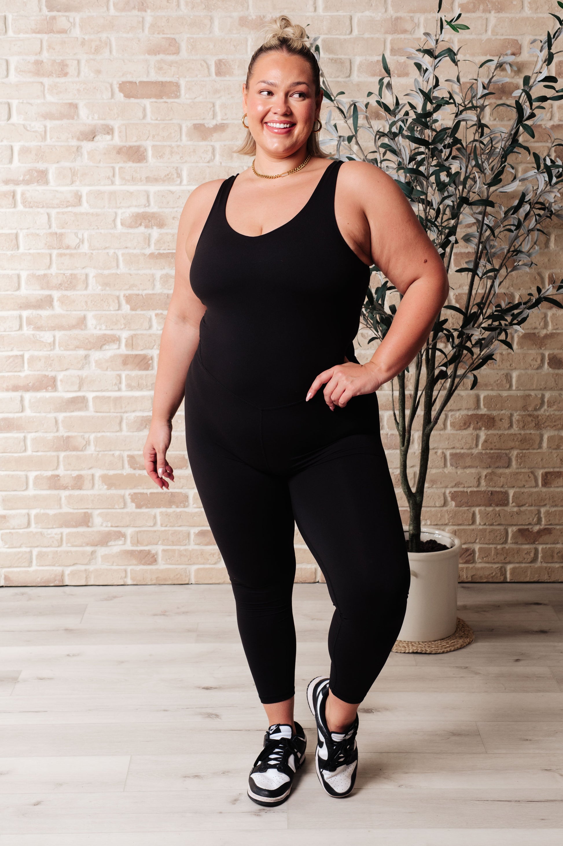 Way to Push Active Bodysuit in Black - Rae Mode