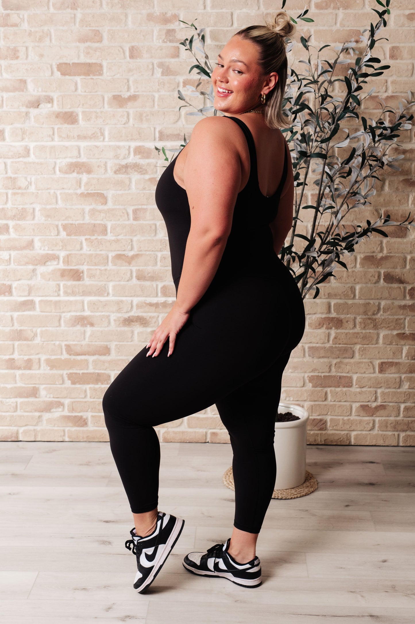 Way to Push Active Bodysuit in Black - Rae Mode