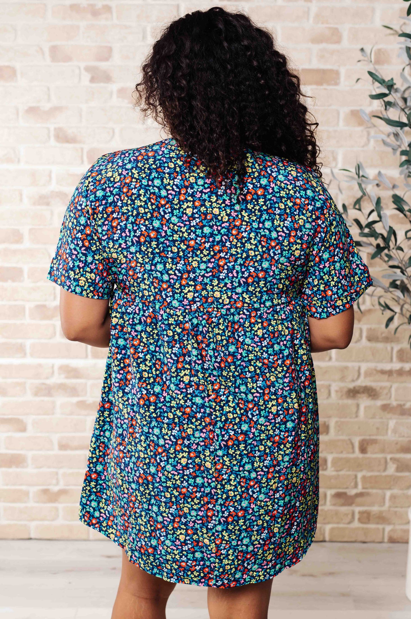 What's the Hurry About? Floral Dress - Emily Wonder