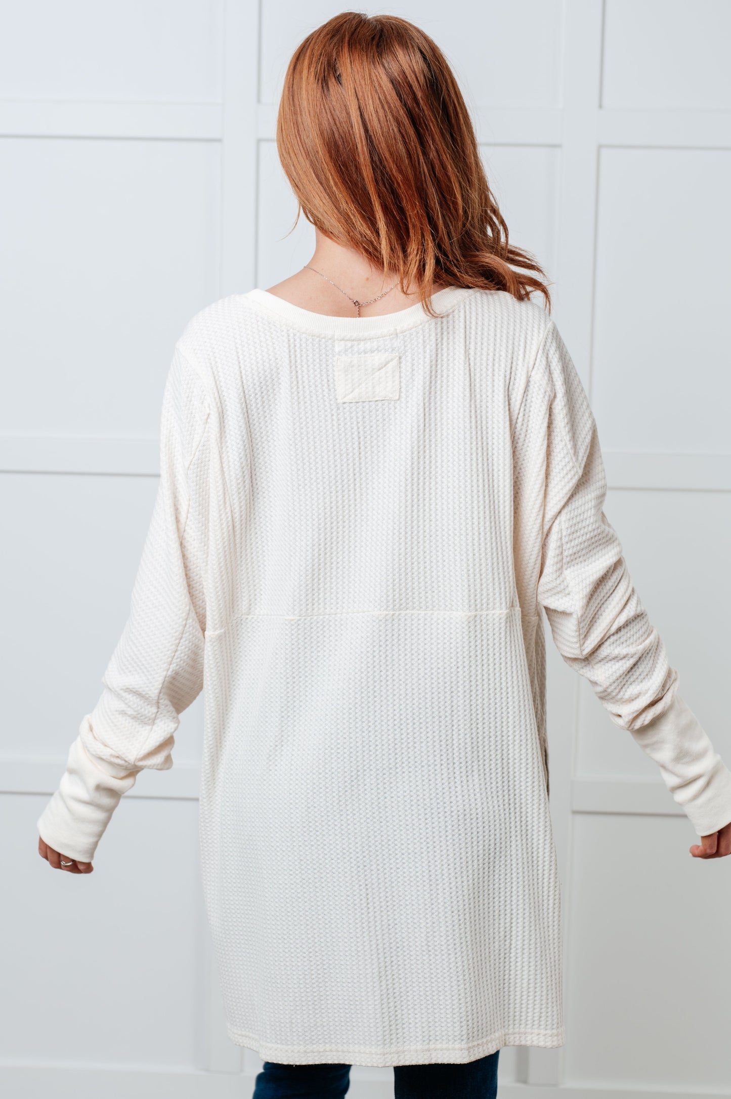 You're Too Kind Waffle Knit Top - One Eleven North