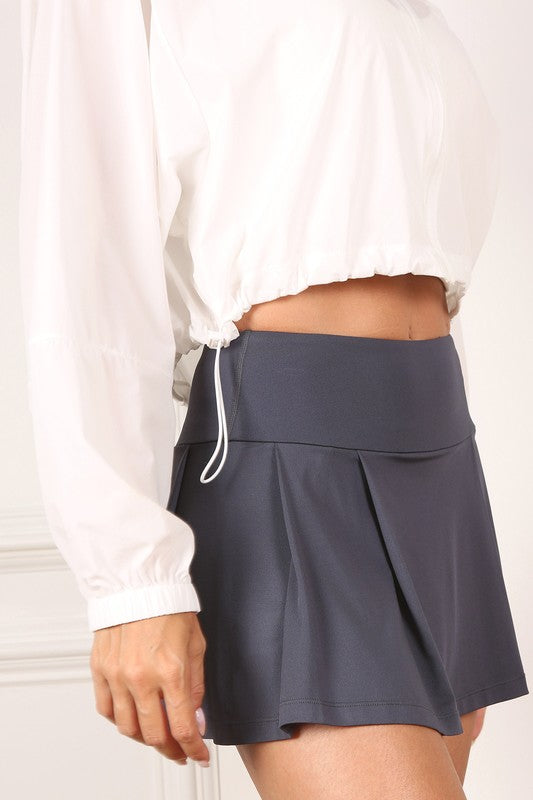 Light Fabric Tennis Skirt - Lilou