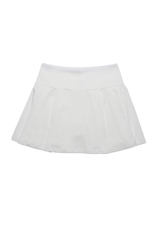 Light Fabric Tennis Skirt - Lilou