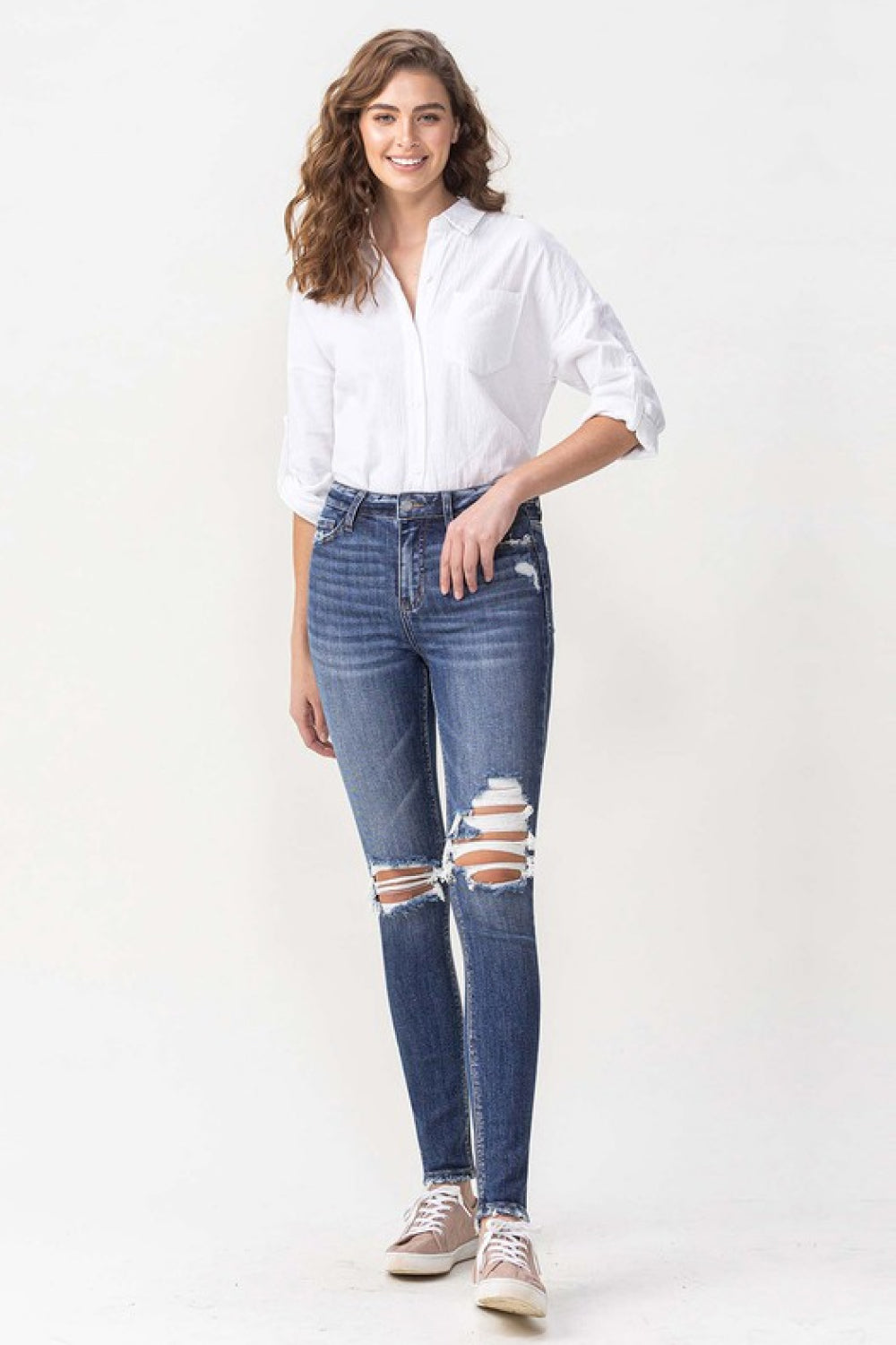 Lovervet Hayden High Rise Skinny Jeans