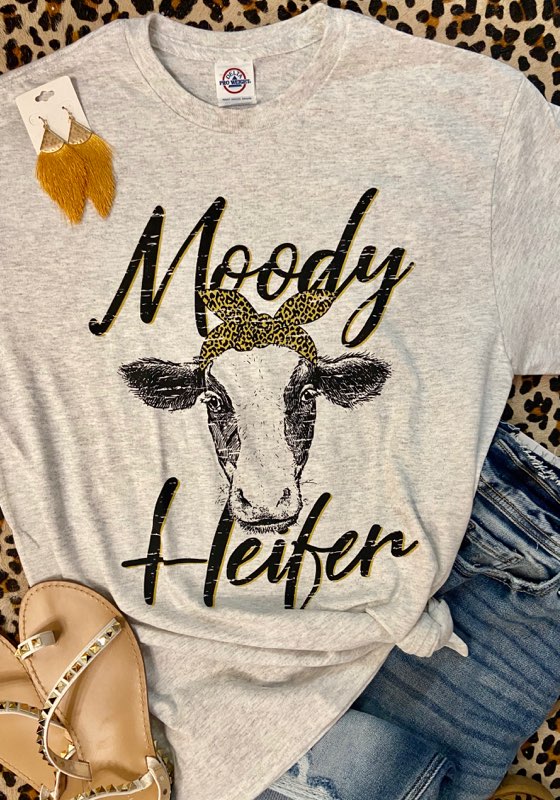 Moody Heifer Tee