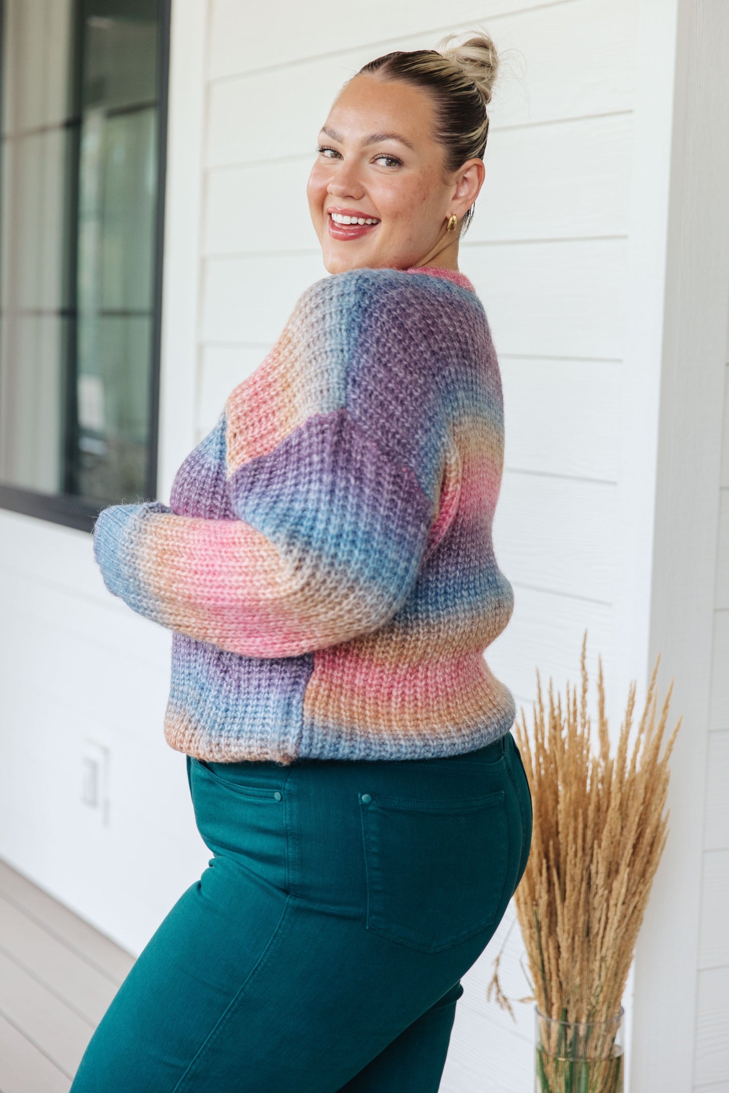 Make Your Own Kind of Music Rainbow Sweater - Haptics