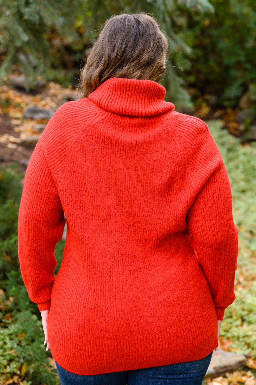 Jodifl Steady Pace Roll Neck Sweater In Red