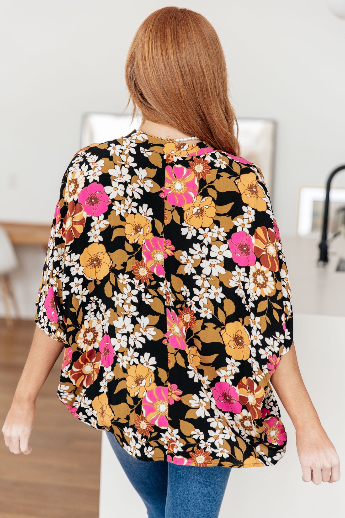 Take Another Chance Floral Print Top - Andree By Unit
