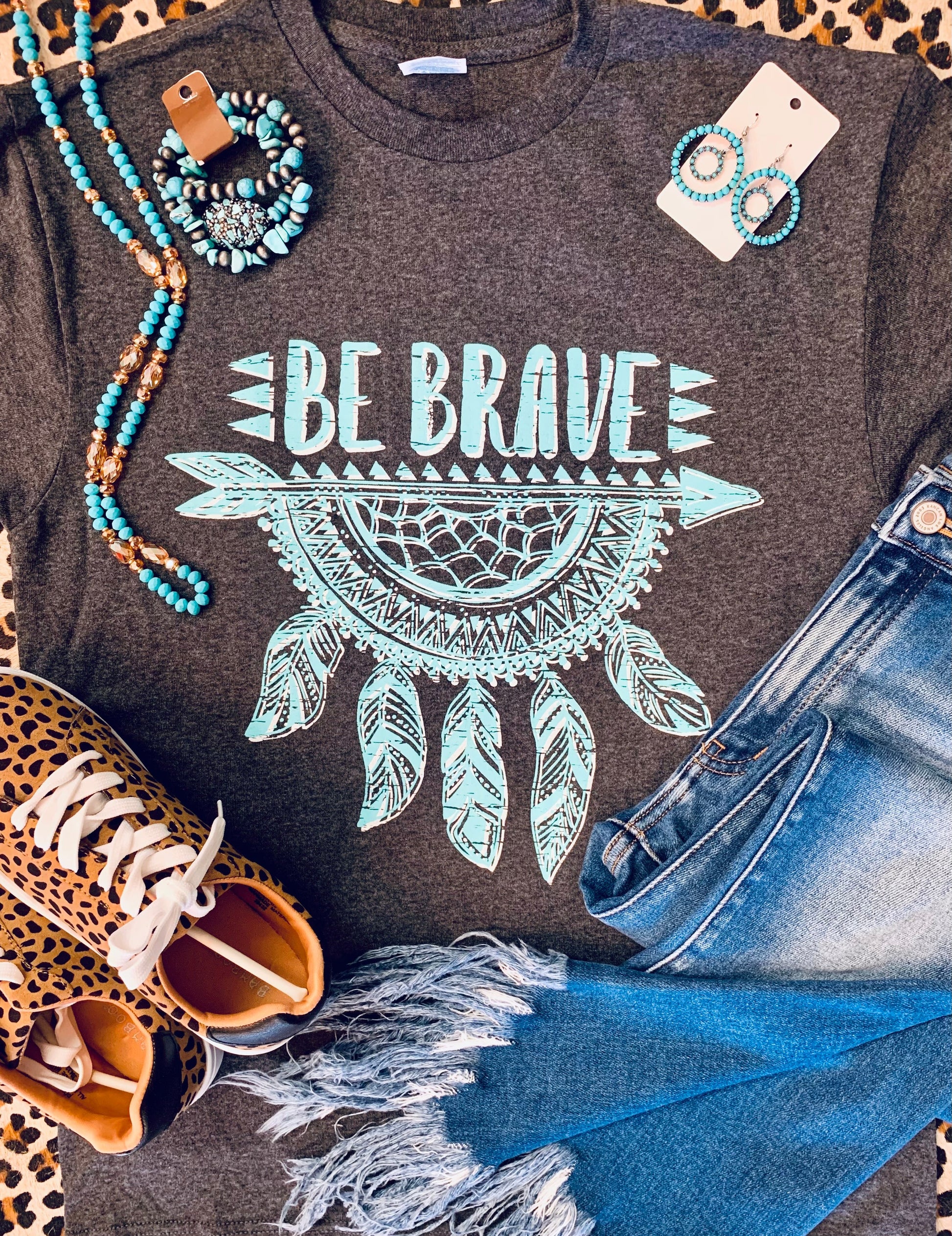 Be Brave graphic tee