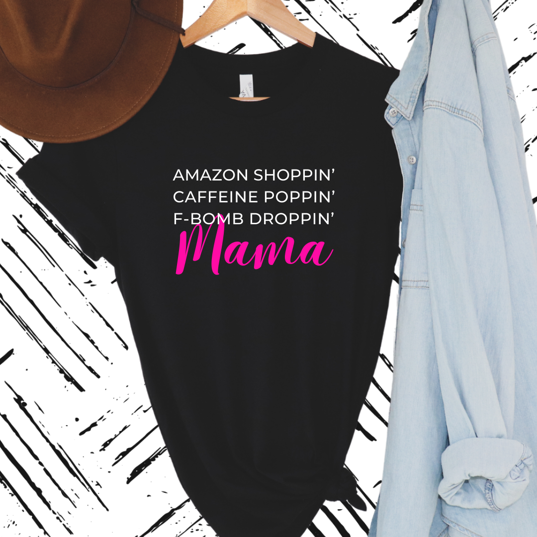 Amazon Shoppin Mom Tee or Sweatshirt