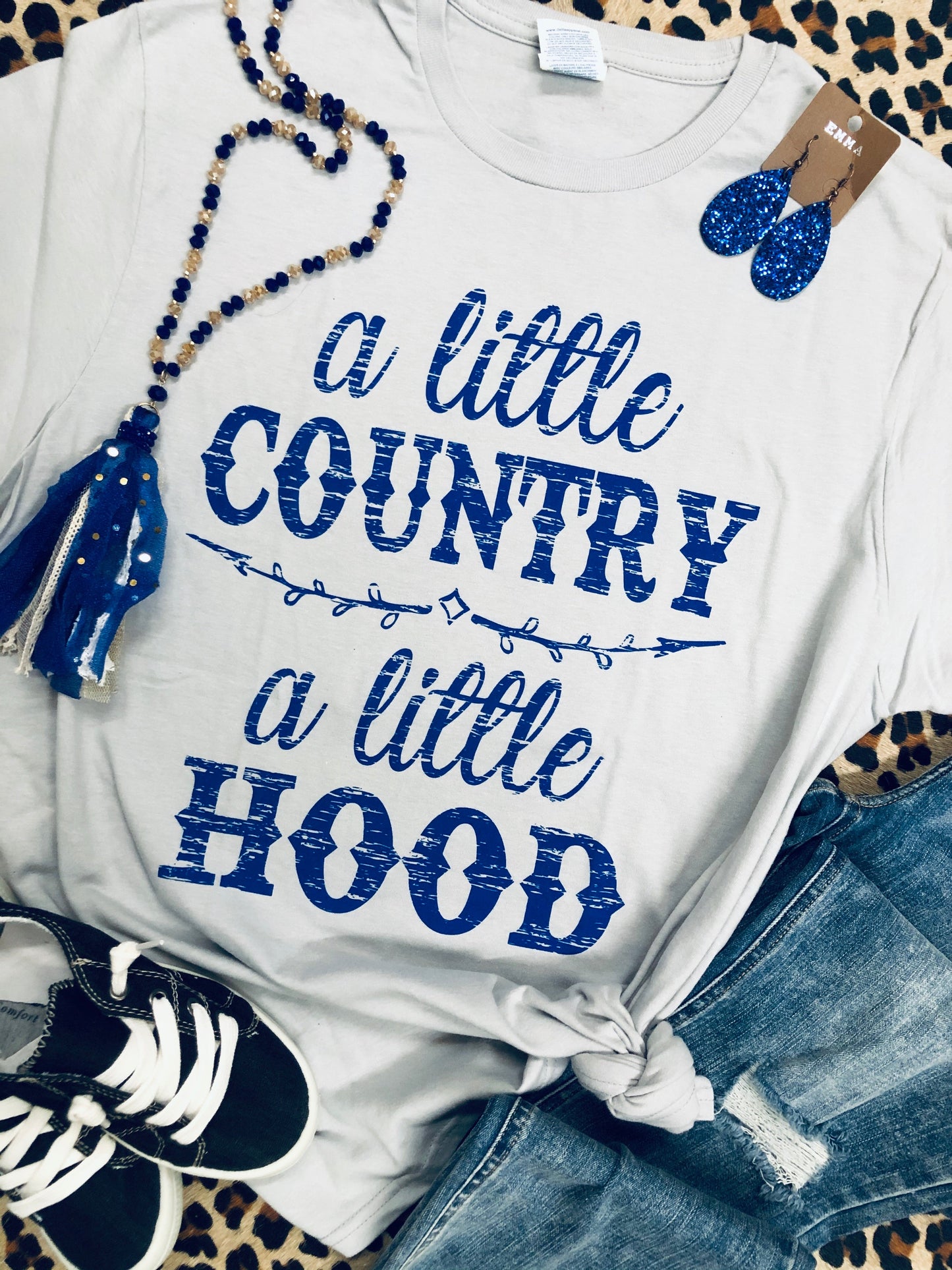 A little country a little hood tee