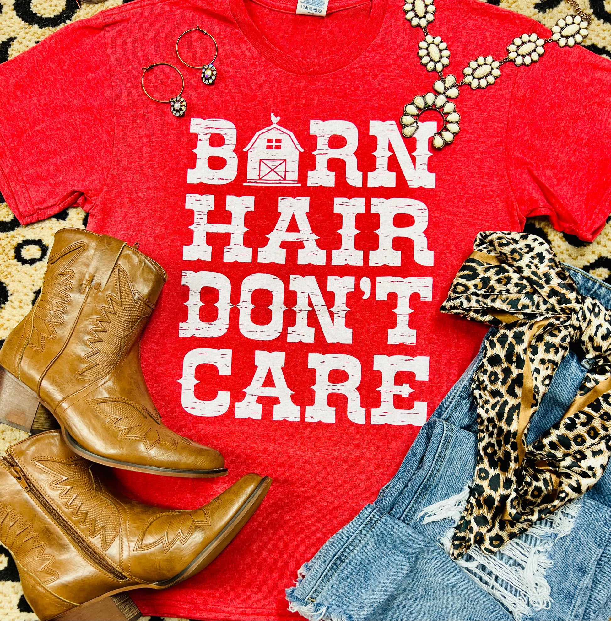 Barn Hair Don’t Care Tee