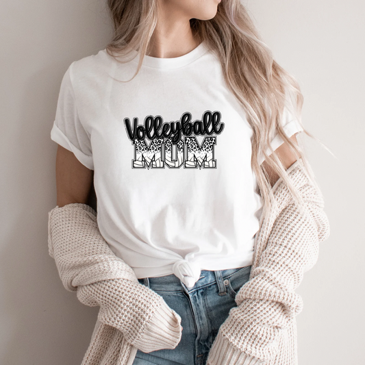 Volleyball mom tee / multiple color options
