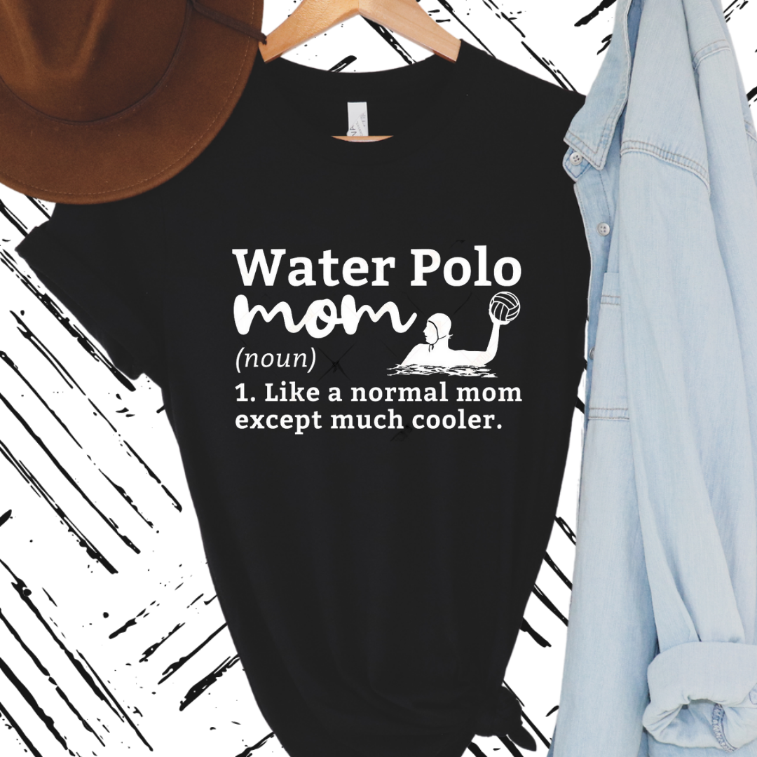 Water Polo mom tee / multiple color options