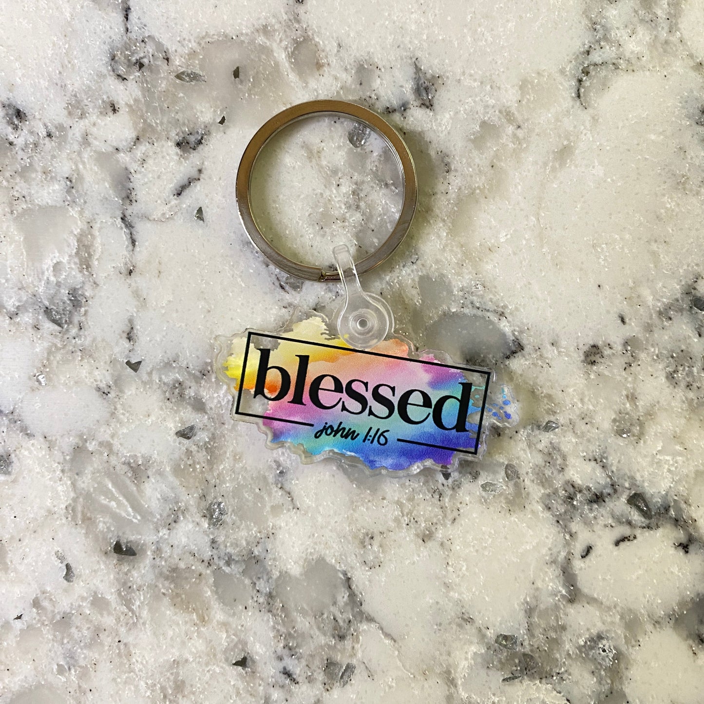 Keychain - Blessed