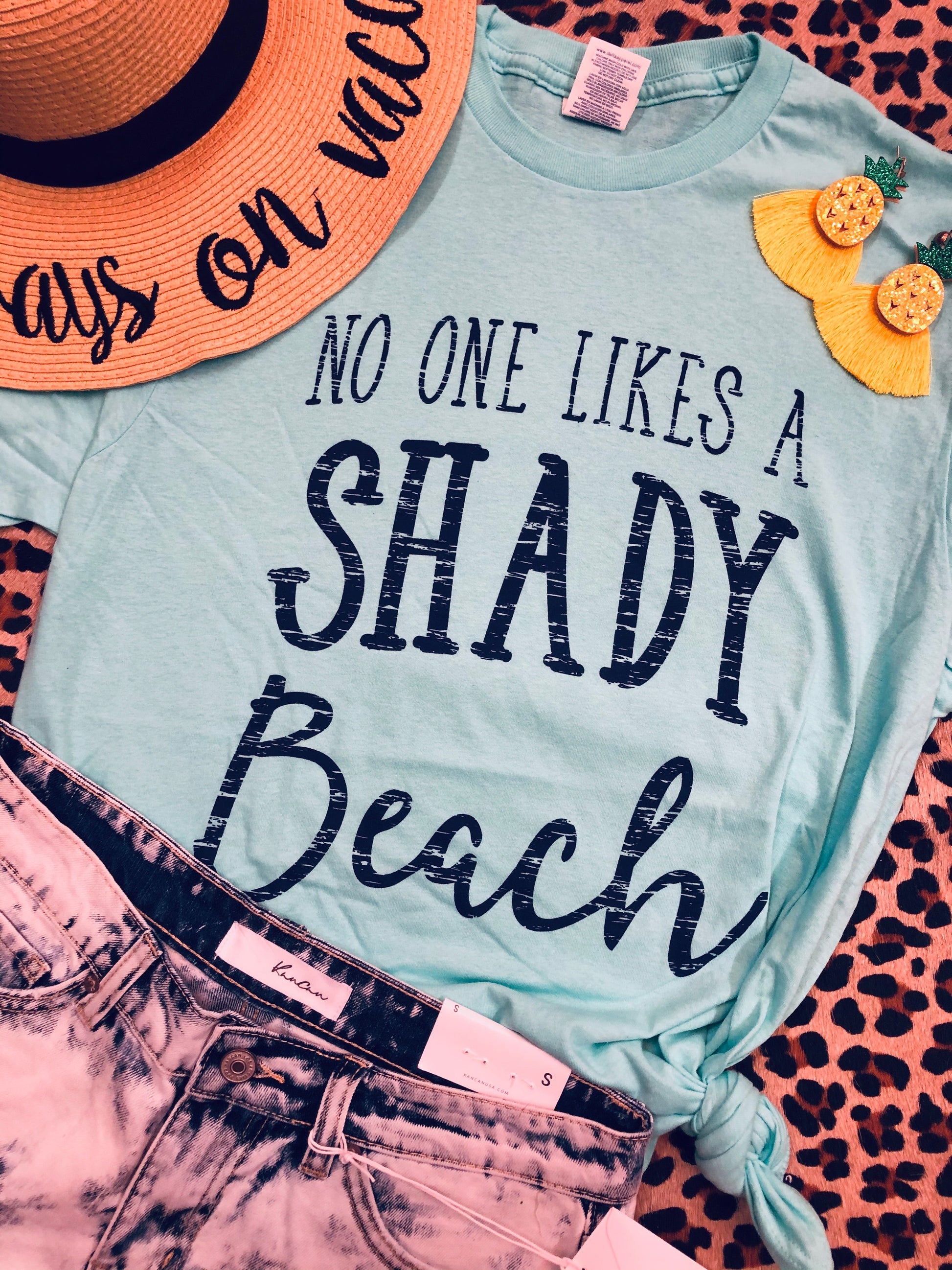 Nobody likes a shady beach tee